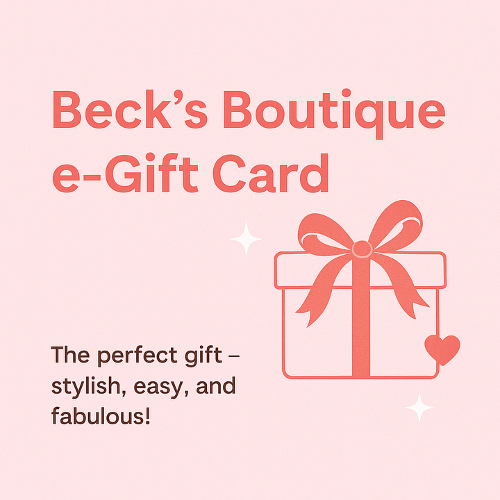 Beck’s Boutique Gift Card